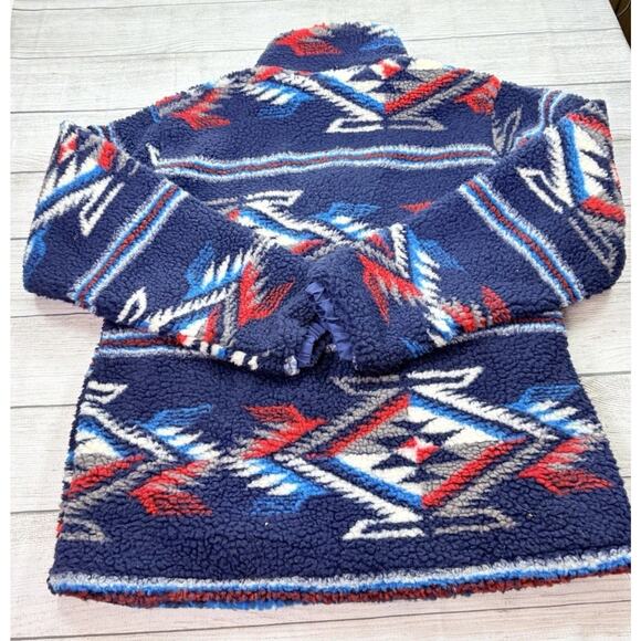 Ariat Women’s Chimayo Collection Aztec Southwestern Fleece Full Zip Size XXL - Picture 11 of 11